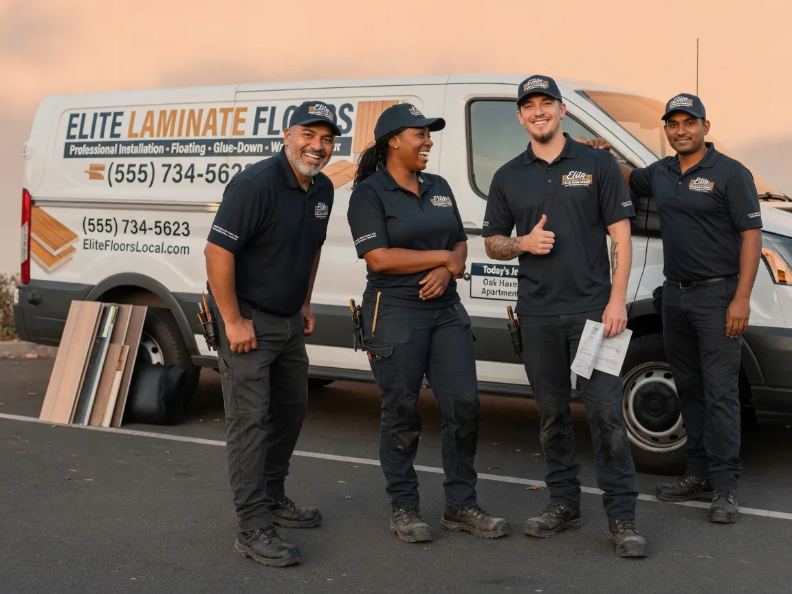 Laminate flooring installation company in Reva, VA